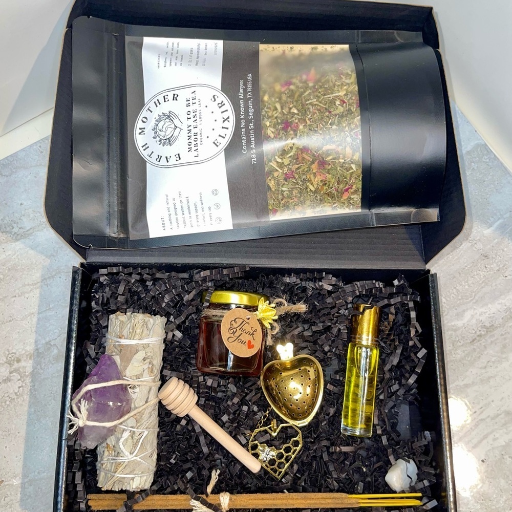 Mommy to Be Labor Ease Tea Gift Set - Picture 4 of 4